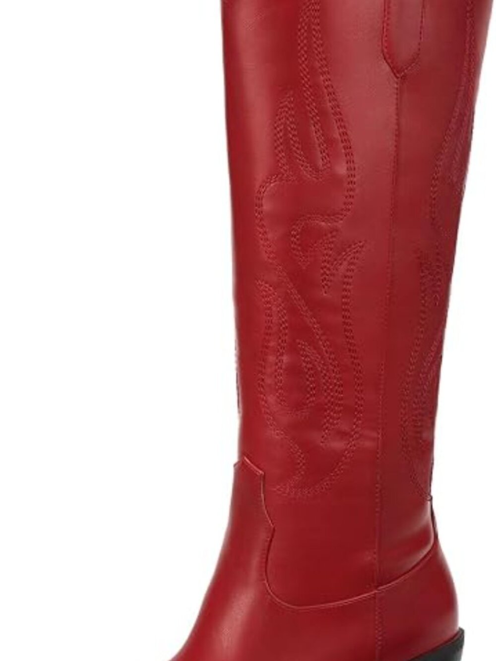 Cowboy Boots for Women - Knee High Wide Calf Cowgirl Boots - Picture 3 of 5